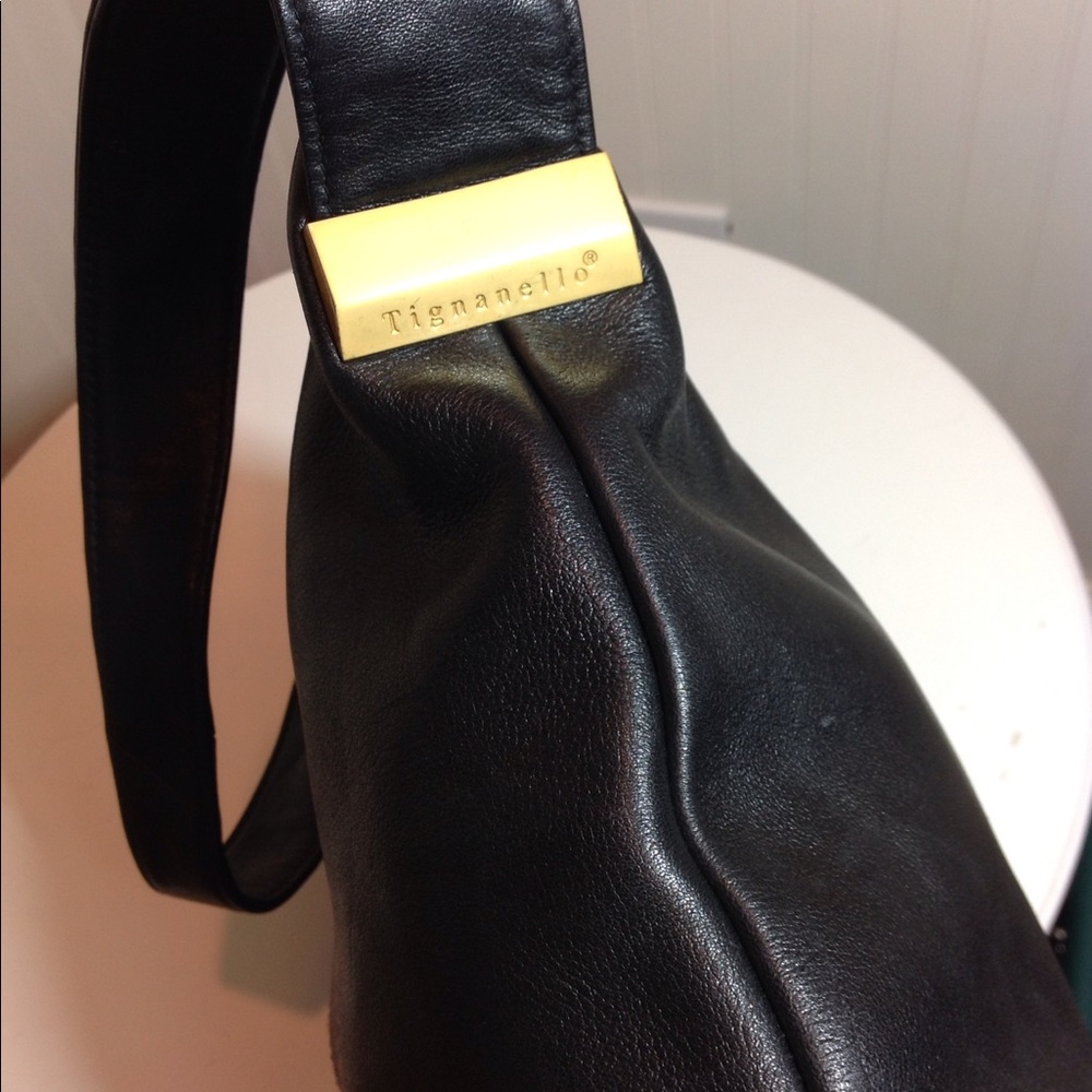 Tignanello Leather Shoulder Bag